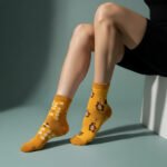 Sunny Honey Bear Mismatched Socks | EmotiForce Australia