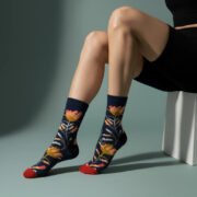 Vintage Floral Bloom Socks | EmotiForce Australia