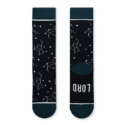 Teal Starry Night Socks | EmotiForce Australia - Image 2