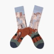 Urban Wanderer Landscape Socks | EmotiForce Australia - Image 2